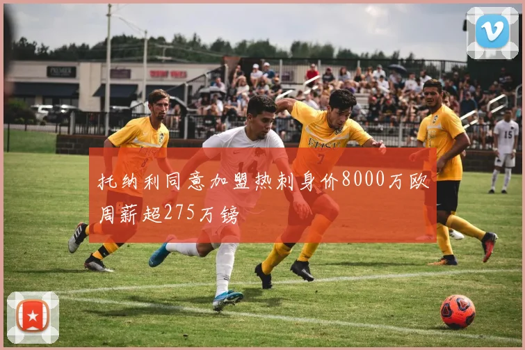 托纳利同意加盟热刺身价8000万欧周薪超275万镑